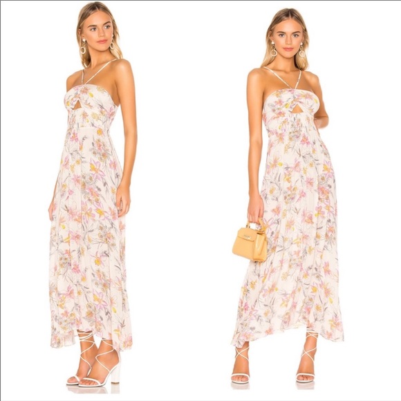 Free People Dresses & Skirts - Free People One Step Ahead Ivory Maxi Large NWT
